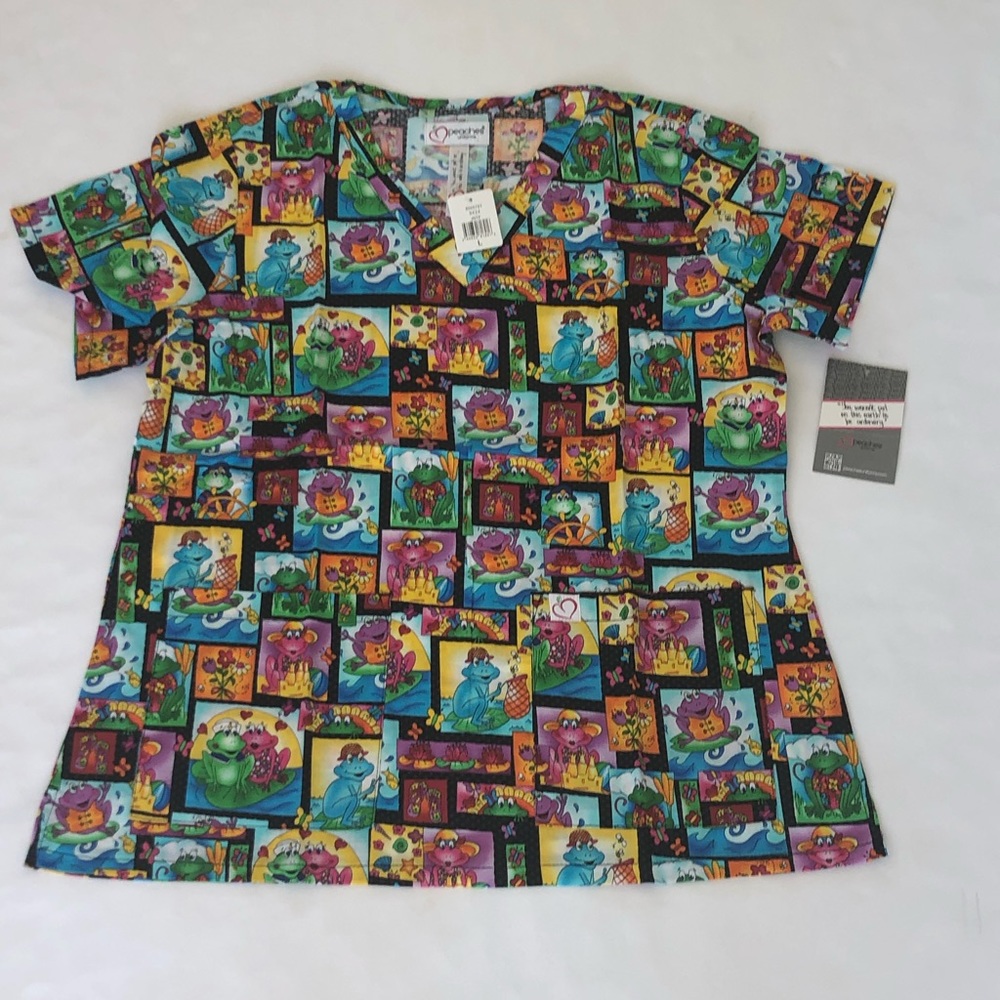 Scrub top L